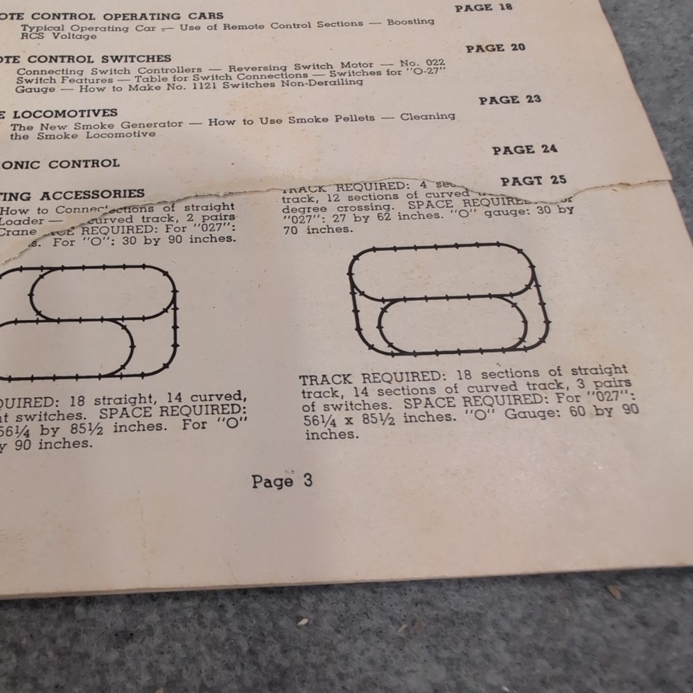 1948 Lionel Trains Instructions for Assembling and Operating Manual Form 703 - Picture 4 of 6